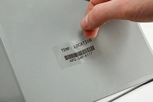 Brady M21-750-430, Permatoma, Lipni spausdintuvo etiketė, Poliesteris, Terminis perkėlimas, Akrilas, Nuolatinė
