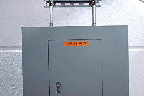 Brady M21-750-595-OR, oranžinė, lipni spausdintuvo etiketė, vinilo, terminio perkėlimo, akrilinė, nuolatinė
