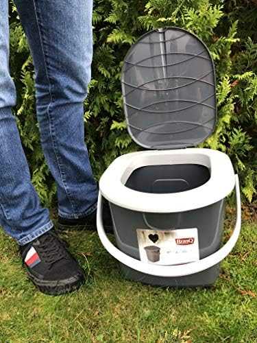 Toaleta „BranQ“ 15,5 l kibirinis kelioninis tualetas