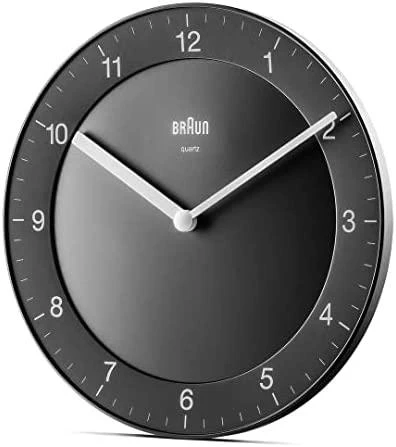 Braun BC 06 B Kvarcinis sieninis laikrodis analoginis juodas