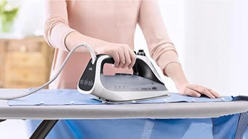 BRAUN TexStyle 7 Pro Garų lygintuvas SI 7149 WB, Baltas/juodas