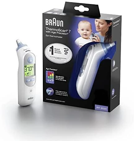 Ausies Termometras Braun ThermoScan® 7