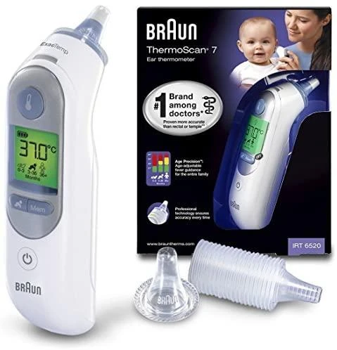 Ausies Termometras Braun ThermoScan® 7