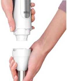 Braun MultiQuick 7 MQ7035IWH 0,6 L Panardinamas maišytuvas 1000 W Nerūdijančiojo plieno, Balta