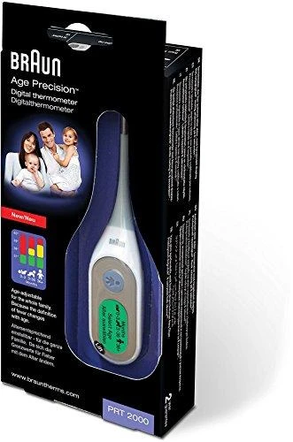 Braun PRT2000 skaitmeninis kūno termometras Kontaktinis Pažastis