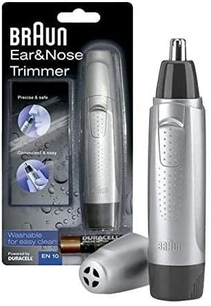 Braun Ear&Nose EN10 plaukų kirpimo mašinėlė Juoda, Sidabras