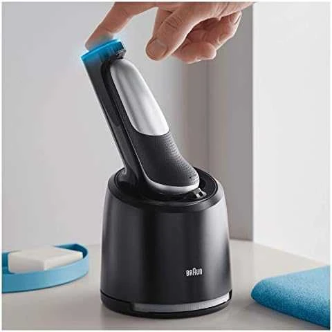 Barzdaskutė Braun | Shaver | 71-S4200cs | Operating time (max) 50 min | Wet & Dry | Sidabrinis/Juodas