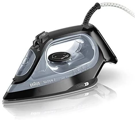 BRAUN TexStyle 3 Garų lygintuvas SI 3055 BK, Juodas