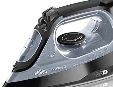 BRAUN TexStyle 3 Garų lygintuvas SI 3055 BK, Juodas