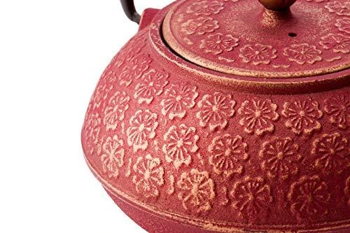 Bredemeijer arbatinuko rinkinys Shanghai 0.6L G015PG su filtru (rožinis/auksinis)