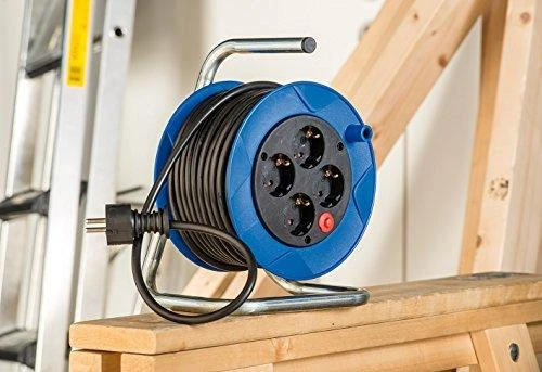 Brennenstuhl Brennen rennenstuhl prailgintuvas 4 xCEE 7/4, 1xCEE 7/7 ,ritė, 15m , mėlyna / juoda 1079180004 / GT-337