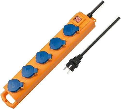 Verschiedene Brennenstuhl Super-Solid SL 544 D IP54 5x geltona/mėlyna 2m