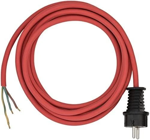 Anschlusskabel Brennenstuhl IP44 3m raudona mit Stecker