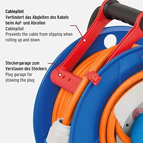 Carruzzo Brennenstuhl 1182470100 laidų ritė 23 m