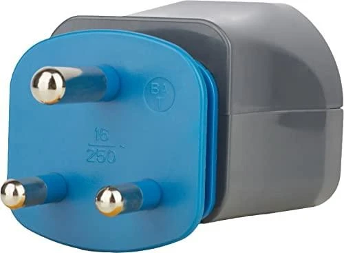 Perėjimai Brennenstuhl 7 vnt., su įžeminimu, pilki / GT-471