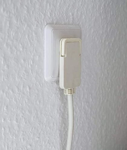 Brennenstuhl Verlängerungsleitung mit Winkel-Flachstecker 10m, baltas, Indoor