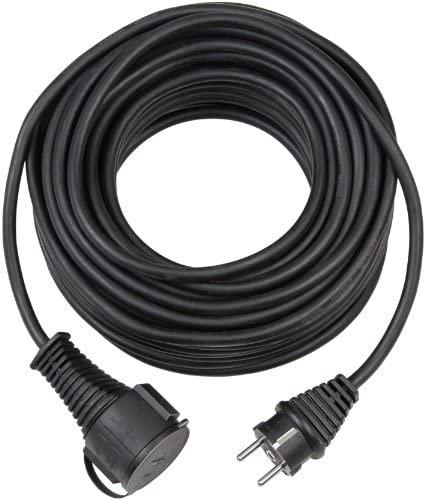 Brennenstuhl 1169900 - 25 m - 1 AC outlet(s) - IP44 - Juodas - Juodas
