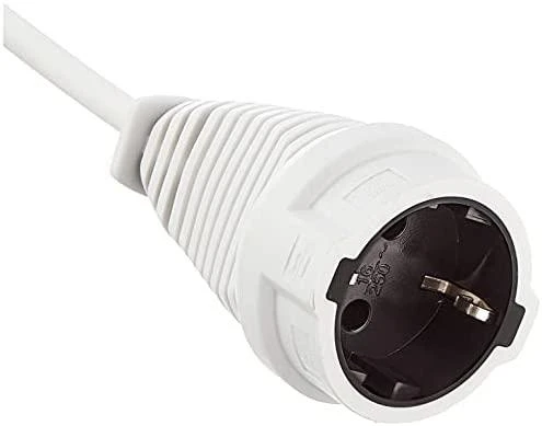 Brennenstuhl Ilgiklis, CEE 7/7, CEE 7/4 (Schuko), 2m Baltas 1168120015 / DEL-118E