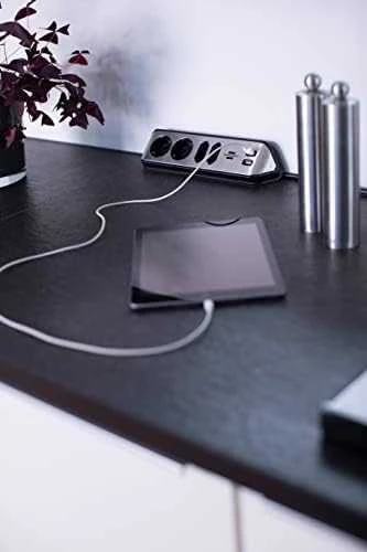 Buitinis ilgintuvas BRENNENSTUHL, 4 vt, 2USB, 2m