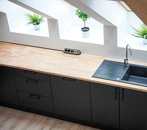 Buitinis ilgintuvas BRENNENSTUHL, 4 vt, 2USB, 2m