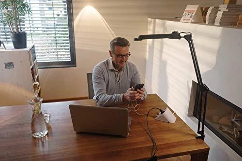Brennenstuhl ilgiklis su 2xUSB įkroviklio 1,8 m laidu. 2 krypčių baltas 1153520222 / GT-634