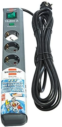 Brennenstuhl Ilgiklis BRENNEN, 6 lizdai, 5m / GT-649