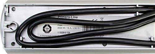 Brennenstuhl Primera-Line elektros juosta 8 lizdai 2 m juoda (1153300128)