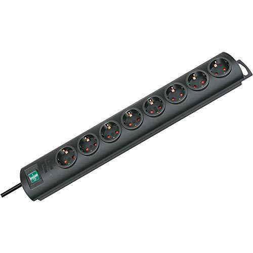 Brennenstuhl Primera-Line elektros juosta 8 lizdai 2 m juoda (1153300128)