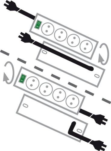 Brennenstuhl Primera-Line elektros juosta 8 lizdai 2 m juoda (1153300128)
