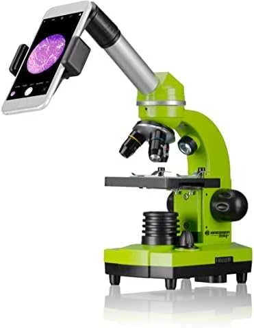 Dėlionė Mikroskopas Bresser Junior Biolux SEL 40–1600x, žalias