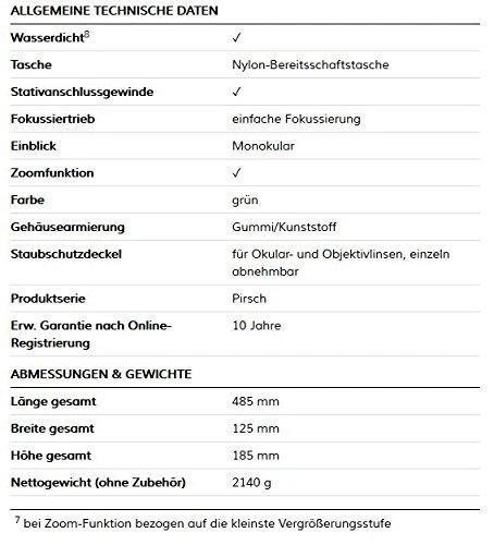 Stebėjimo monoklis BRESSER Pirsch 25-75x100 45°