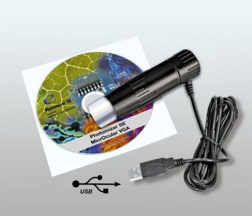 Mikroskopas su HD USB CAMERA Bresser Biolux NV 20X-1280X