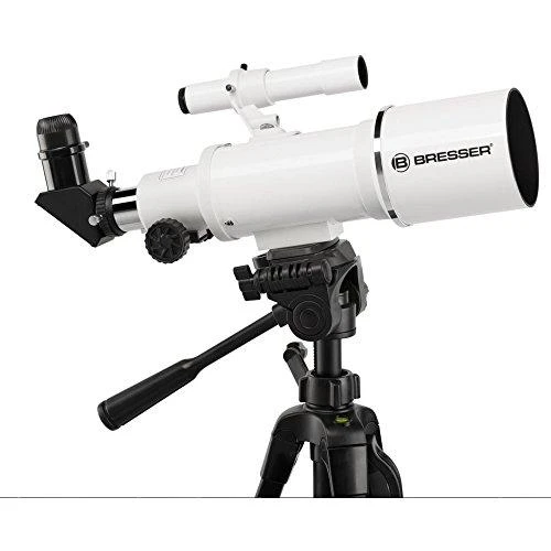 Teleskopas Bresser Classic 70/350 AZ 18 - 140x su išmaniojo telefono adapteriu