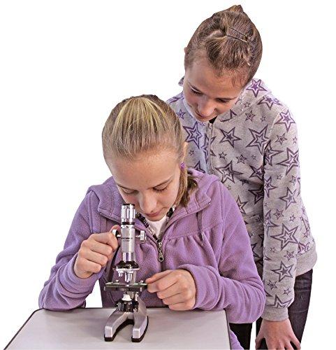 Mikroskopas Bresser Junior mikroskopų rinkinys 300x-1200x su dėklu