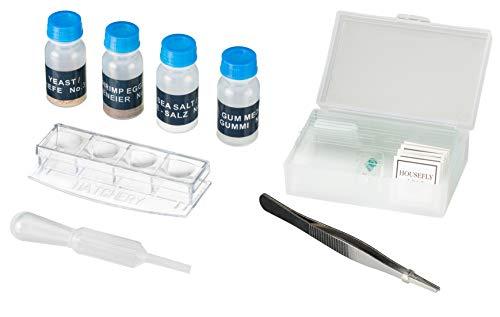Mikroskopas BRESSER JUNIOR 40X-1024X su okuliaro kamera ir eksperimentiniu rinkiniu