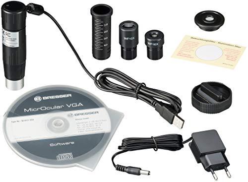 Mikroskopas BRESSER JUNIOR 40X-1024X su okuliaro kamera ir eksperimentiniu rinkiniu