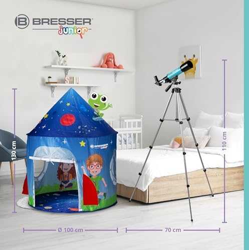 Teleskopas BRESSER JUNIOR 50/360 su palapine