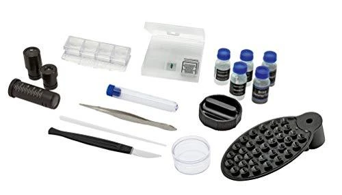 Mikroskopas Bresser Junior Biolux SEL 40–1600x, mėlynas