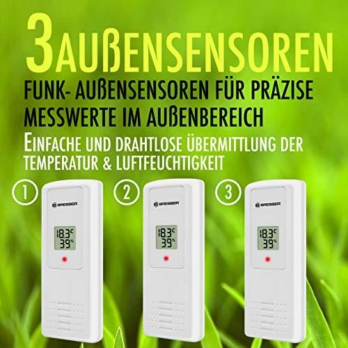 Bresser Temeo Hygro Quadro Meteorologinė stotis, balta