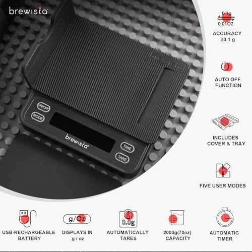 Virtuvinės svarstyklės „Brewista“ – „Smart Scale III“.