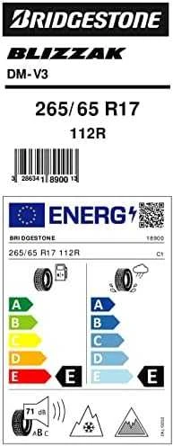 Bridgestone Padangos Blizzak DM-V3 112 R (E E B 73dB)