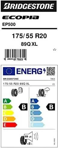 175/55R20 BRIDGESTONE ECOPIA EP500 89Q XL