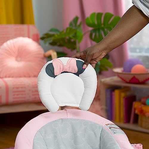 BRIGHT STARTS sūpuoklės Minnie Mouse Rose Skies, 12206