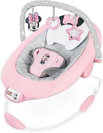 BRIGHT STARTS sūpuoklės Minnie Mouse Rose Skies, 12206