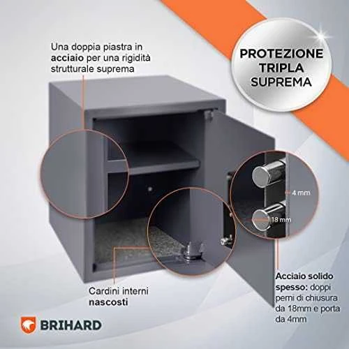Brihard Business K Black Pearl Baldinis seifas