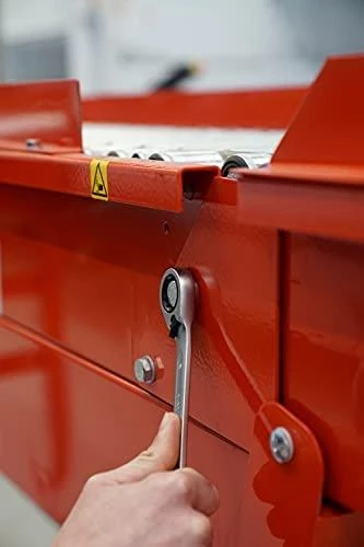KS Tools Kombinuotų terkšlinių raktų su reversu komplektas 8-19mm, 12, Brilliant Tools