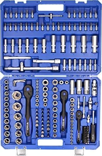KS Tools Galvučių komplektas BRILLIANT TOOLS, 172 vnt., 1/4", 3/8", 1/2"