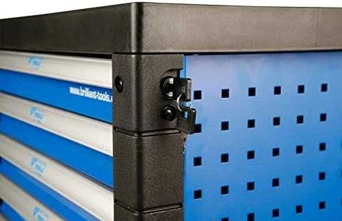 Įrankių vežimėlis Brilliant Tools 7 stalčių su 473 įrankiais