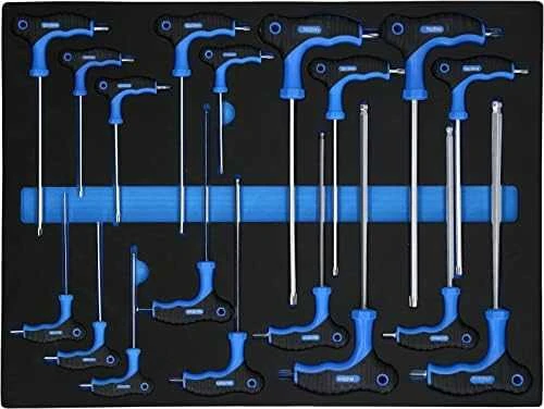 Įrankių vežimėlis Brilliant Tools 7 stalčių su 473 įrankiais