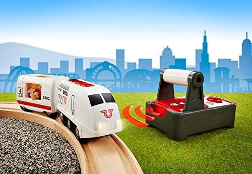 Ravensburger BRIO RAILWAY RC Valdomas kelionių traukinys, 33510
